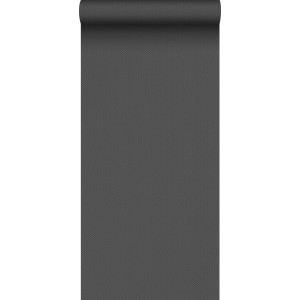 Sanders & Sanders Tapete Fischgrätmuster Schwarz 53 cm x 10 m