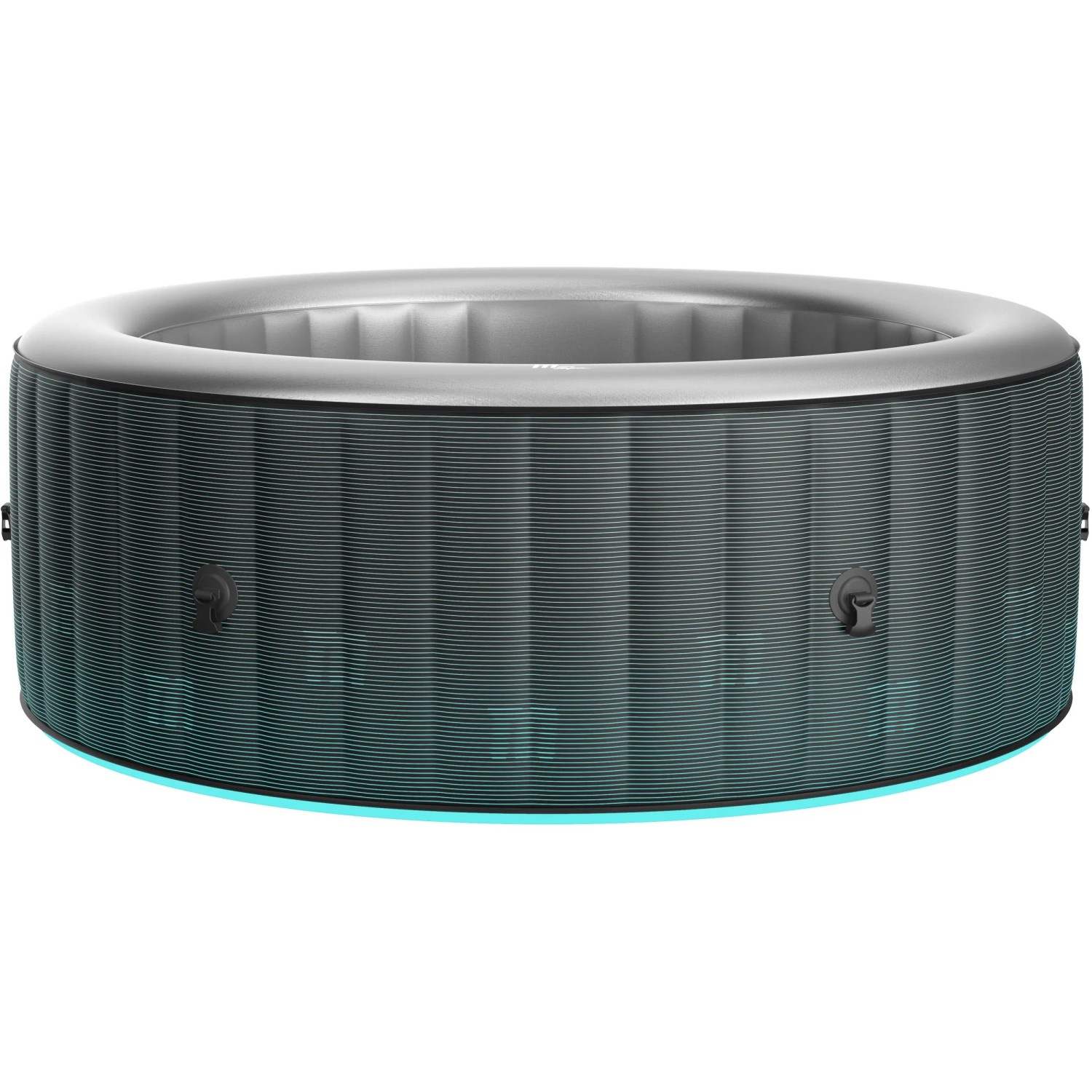 MSpa Comfort Starry AirJet aufblasbarer Whirlpool mit Hydromassage und LED-Beleuchtung.
