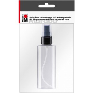 Marabu Sprayer: Leere Sprühflasche für Künstlerbedarf, ideal für Mixed Media Techniken.