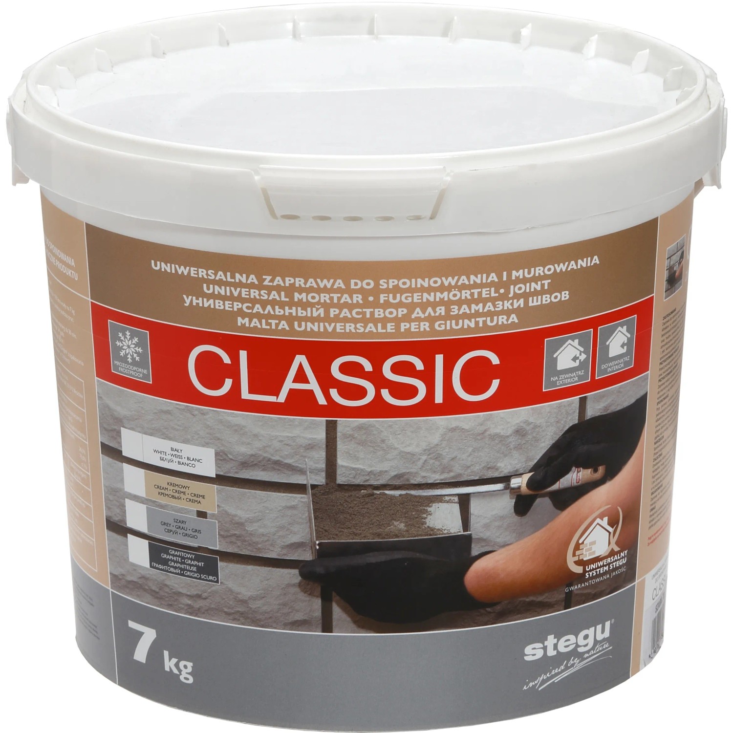 Stegu Fugenmörtel Classic Cream 7 kg