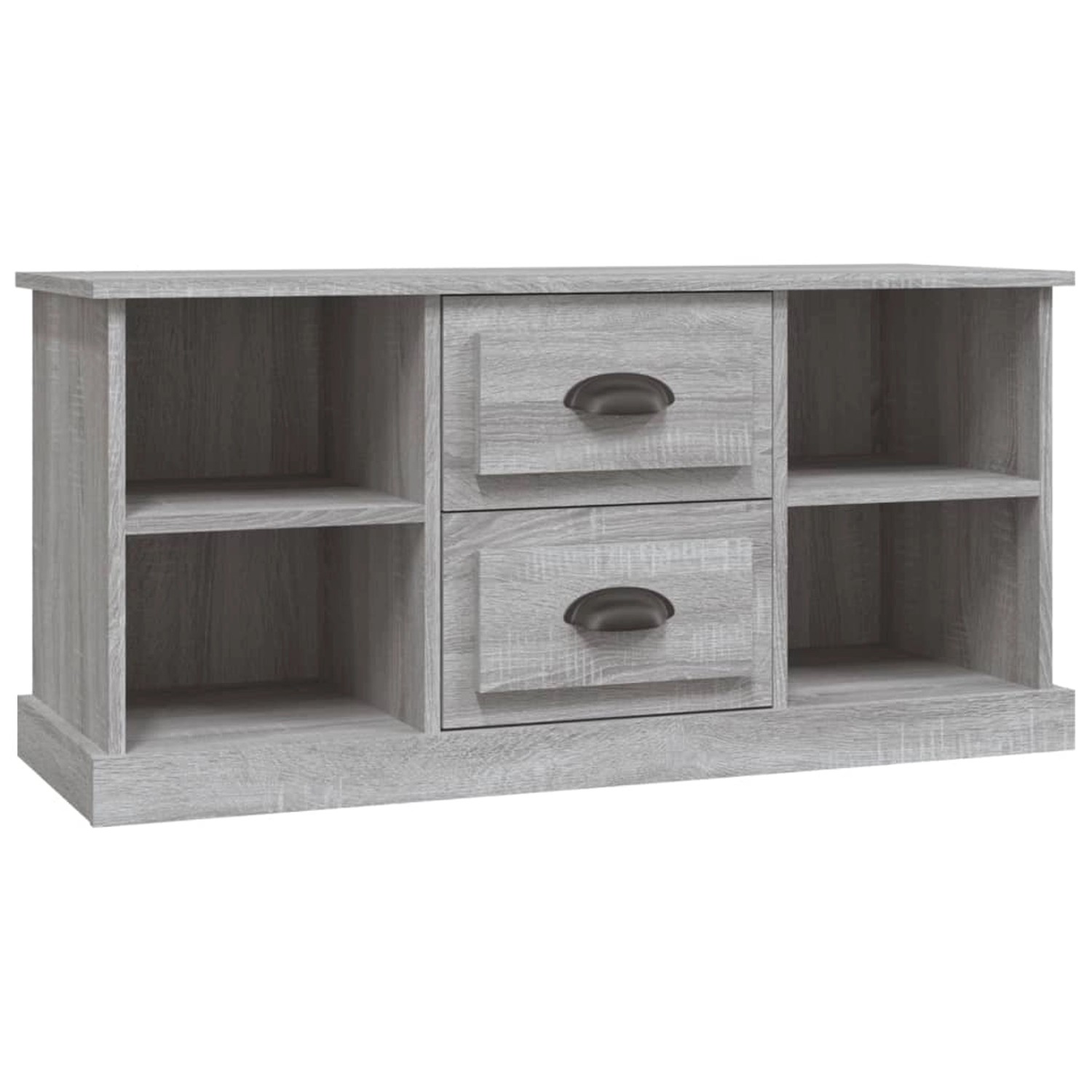 Vidaxl Tv-schrank Grau Sonoma 99,5x35,5x48 Cm Holzwerkstoff günstig online kaufen