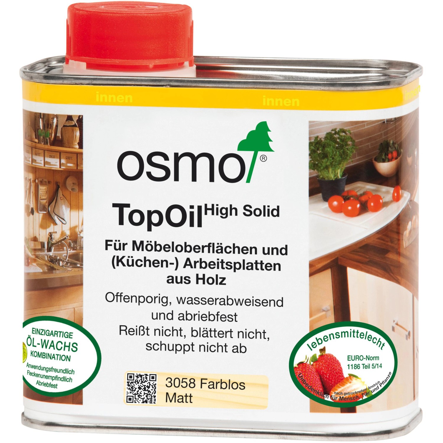 Osmo TopOil Pflege Farblos 500 ml