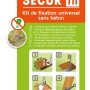 Trigano Bodenankerset, 4 Stück, für sichere Spielgeräte-Befestigung ohne Beton.