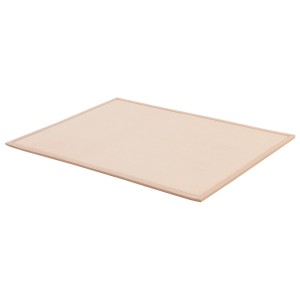 Beige Juskys Kinder Spielmatte Maila, 180x120 cm, weiche Krabbelunterlage für Babys und Kinder.