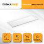 ENOVALITE LED-Panel 36W, dimmbare Deckenleuchte mit Fernbedienung, 120x30cm.