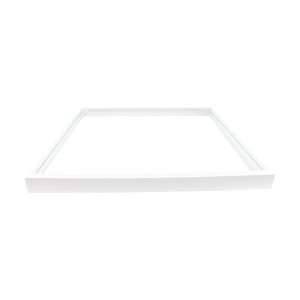 LUXULA Aufbaurahmen für Backlit LED-Panel 62x62cm Steckbar Weiß