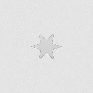 Vabene Dekorfliese Bellissima Stern Bianco, 60x60 cm, mit Sternmuster.