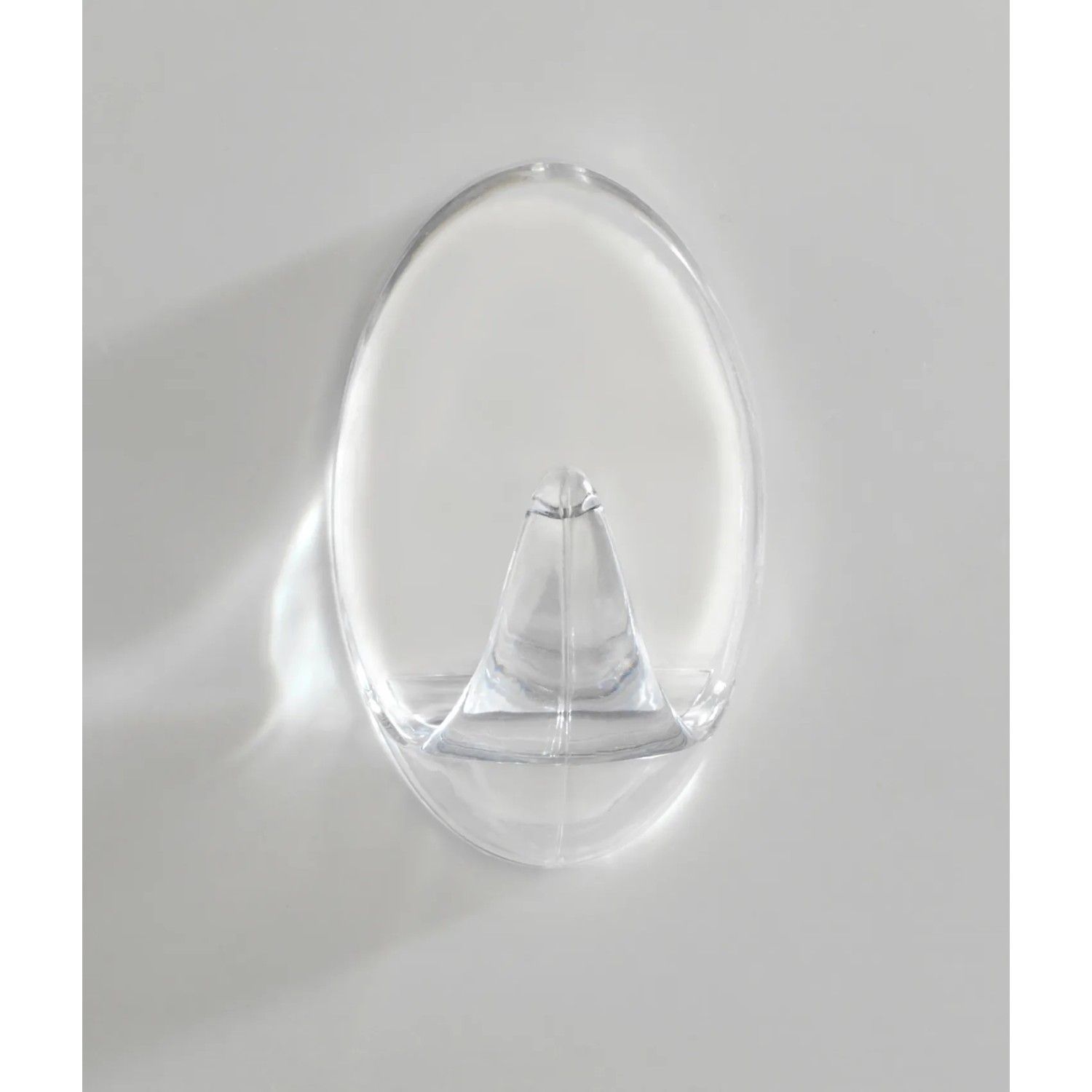 Transparenter Wenko Liliputhaken, selbstklebend, für Bad & Küche.