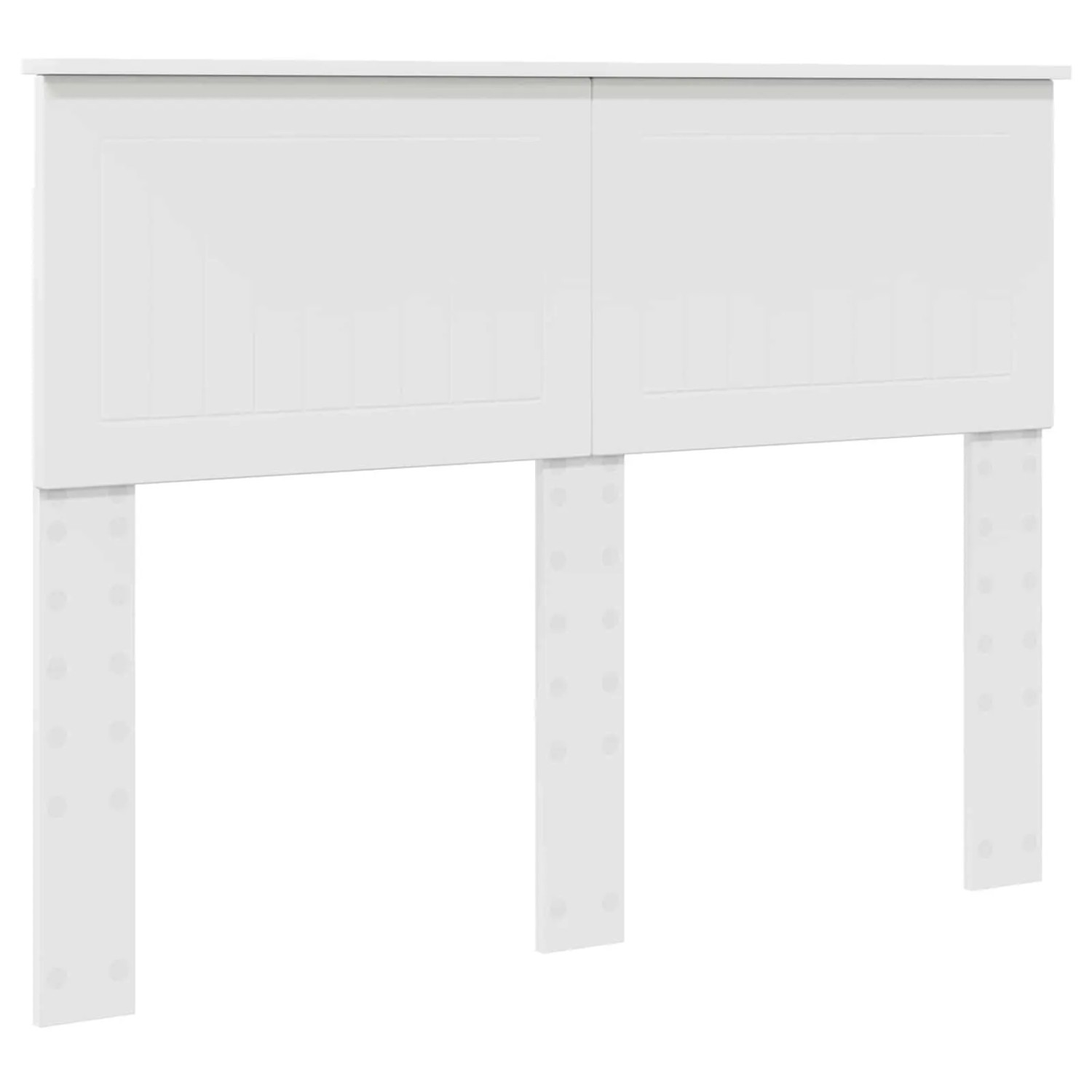 vidaXL Kopfteil mit Kopfteil Weiß 120 cm Holzwerkstoff 888440
