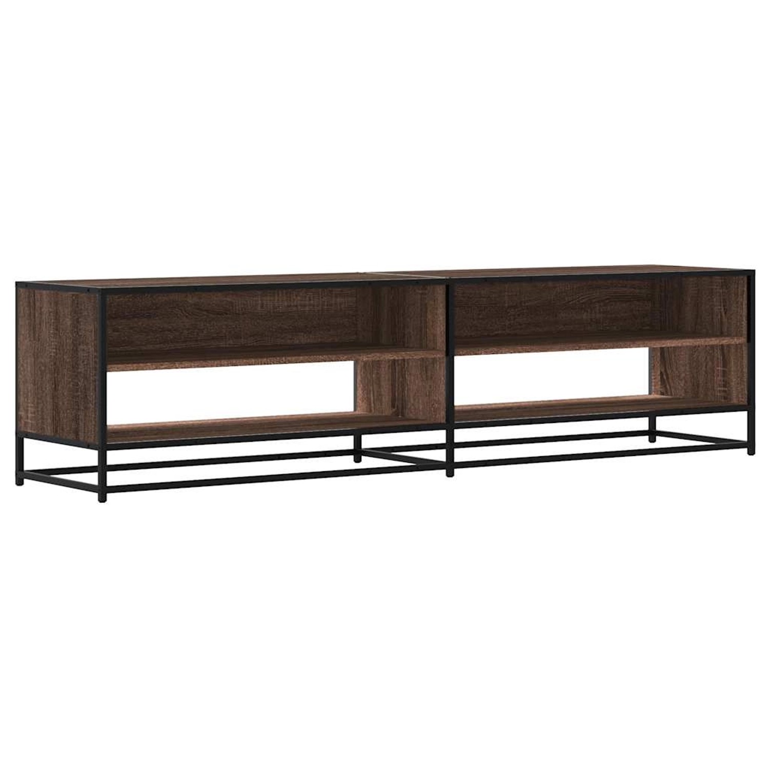 vidaXL TV-Schrank Braun Eichen-Optik 180,5x40x46 cm Holzwerkstoff 3300804 günstig online kaufen