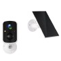 Technaxx TX-244 Solar Outdoor-Kamera mit Solarpanel zur Videoüberwachung.