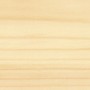 Nahaufnahme von behandeltem, hellem Holz mit Osmo Hartwachs Öl Rapid matt.