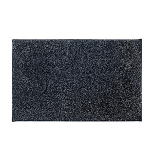 Floordirekt Badematte Nasa Waschbar Verstärkte Kanten Anthrazit 50 x 80 cm