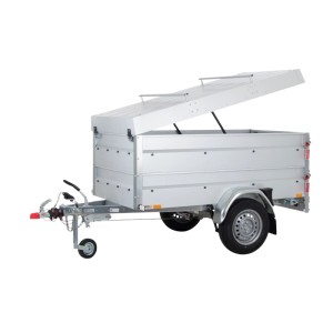 Stema Anhänger Basic Plus 850 inkl. Bordwandaufsatz und Deckel