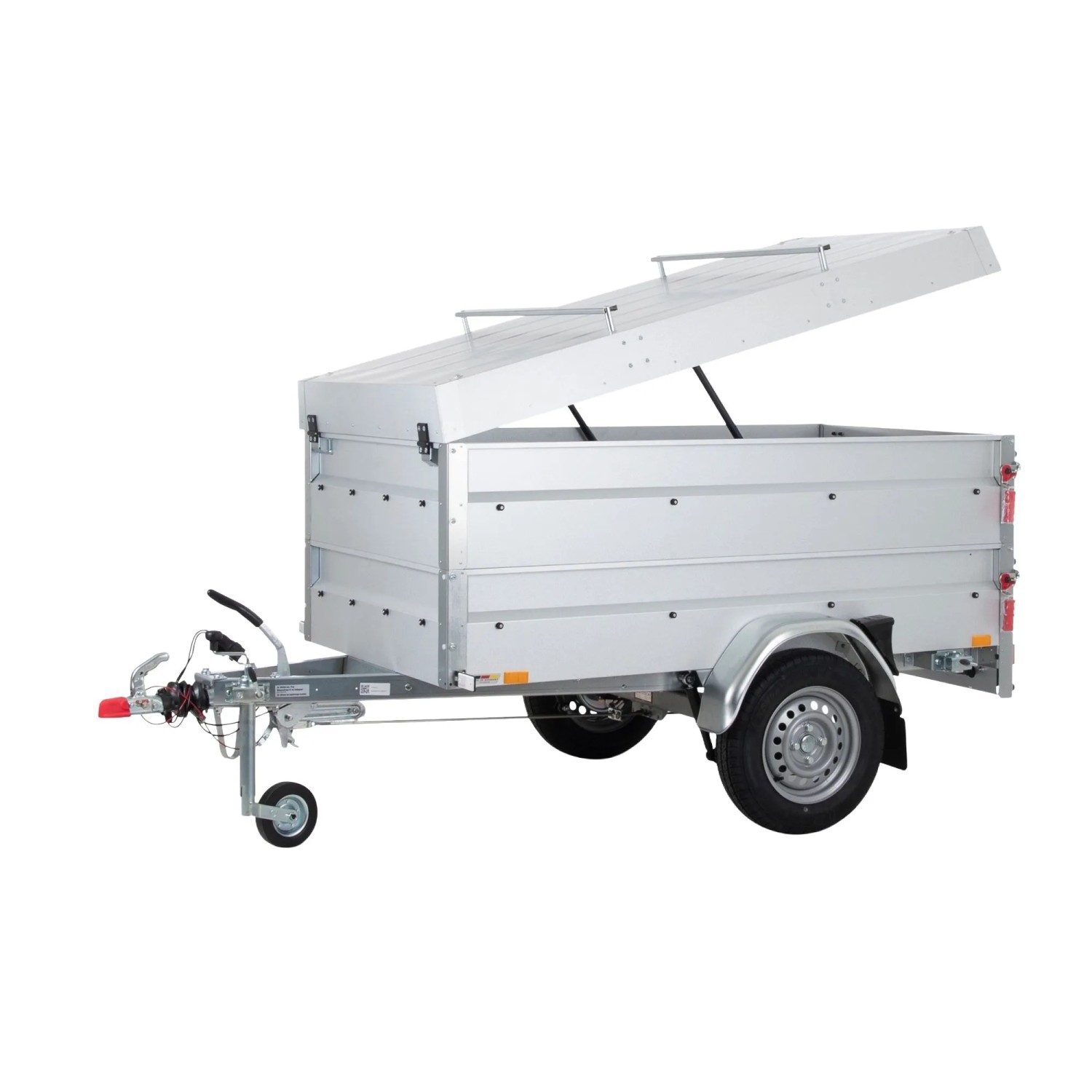 Stema Anhänger Basic Plus 850 inkl. Bordwandaufsatz und Deckel