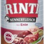 Rinti Kennerfleisch Ente, 800g Dose Hunde-Nassfutter mit hohem Fleischanteil.