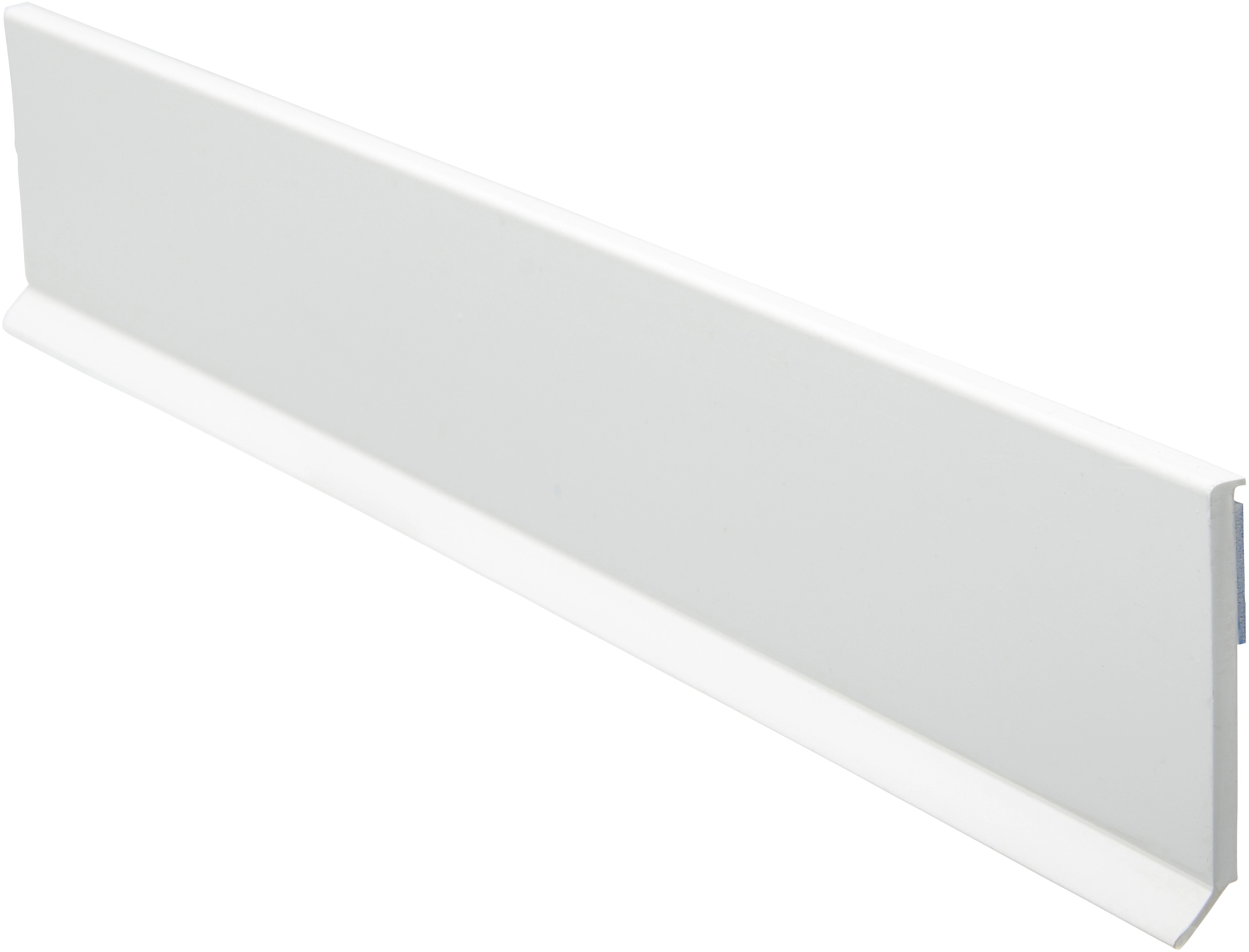 Flachleiste mit Lippe selbstklebend 40 x 2,5 mm Nutzlänge 147,5 cm Weiß  kaufen bei OBI
