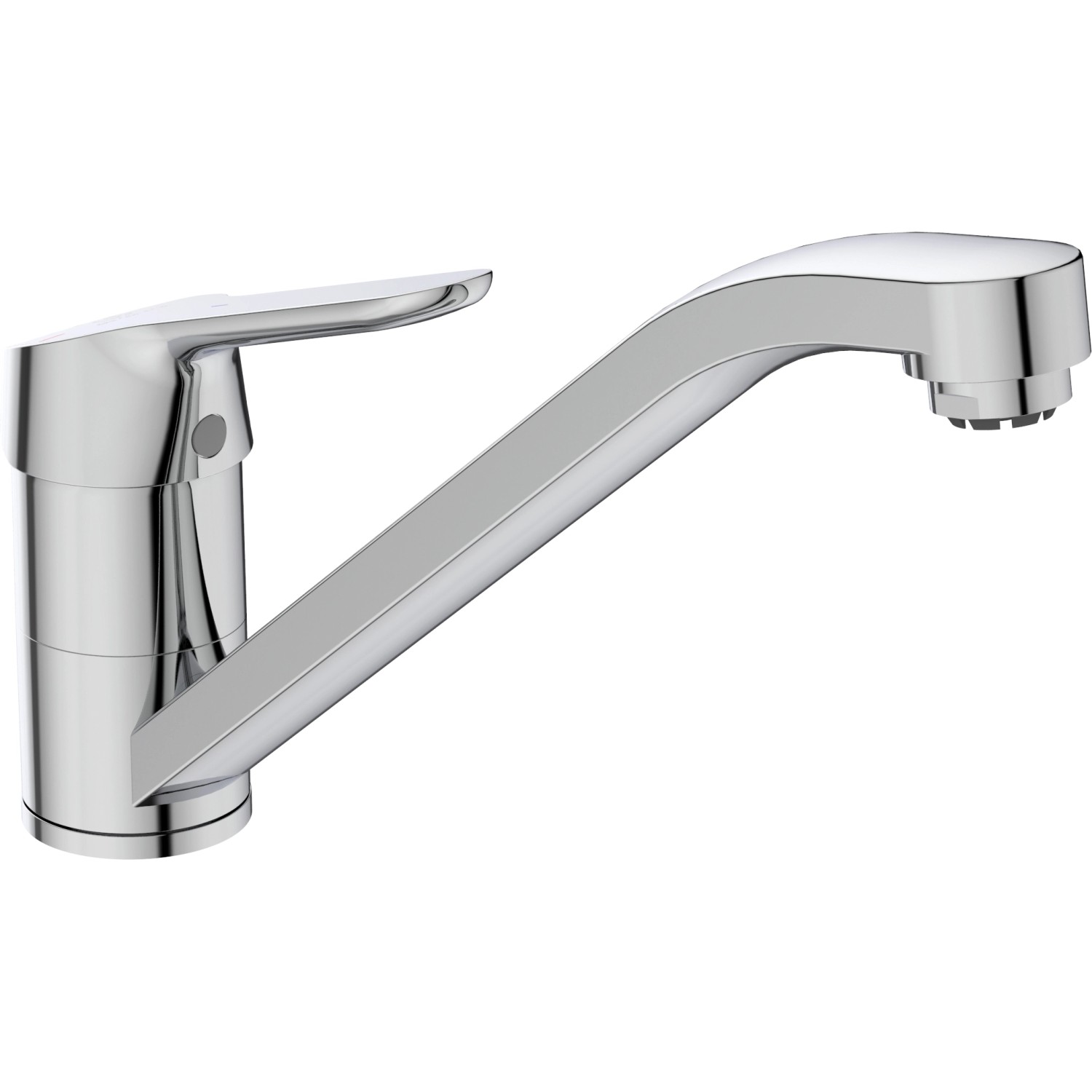 Ideal Standard Küchenarmatur Ceraflex mit Niederdruck BlueStart Chrom