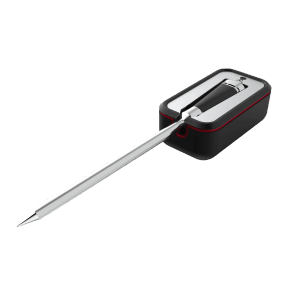 Weber Grillthermometer Smart, schwarz. Digitales Thermometer für präzises Grillen.