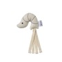 Hunter Katzenspielzeug Seki Shrimp, 8 cm, weiß, aus Polyester mit Katzenminze.