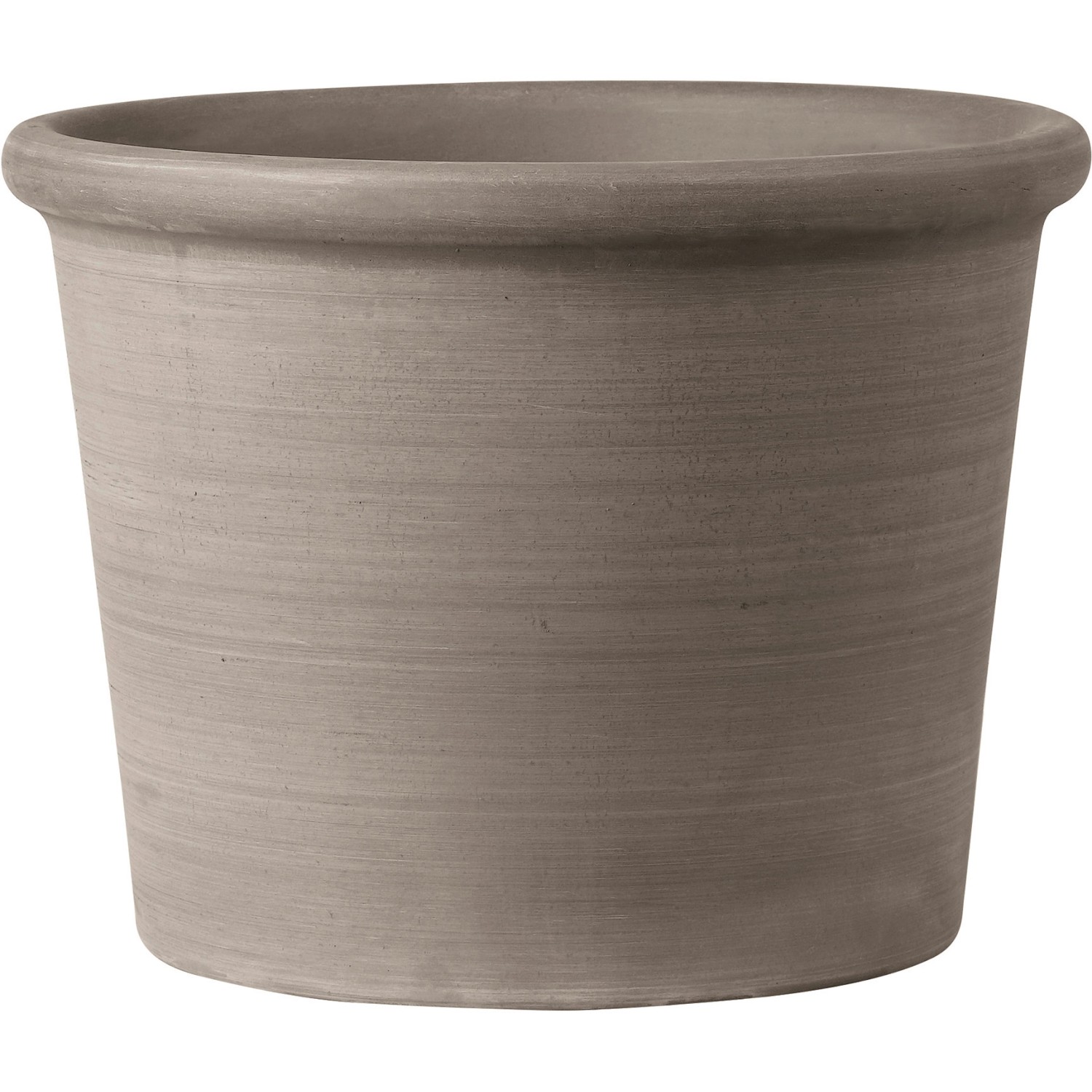 Deroma Pflanztopf Zylinder Primitivo Ø 28 cm Graphit