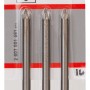 Bosch Schrauberbit Extra Hard PZ1, 89mm, 3er-Set, geeignet für allgemeine Schraubarbeiten.