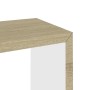 vidaXL Würfelregale 3 Stk Weiß und Sonoma-Eiche 326720_9