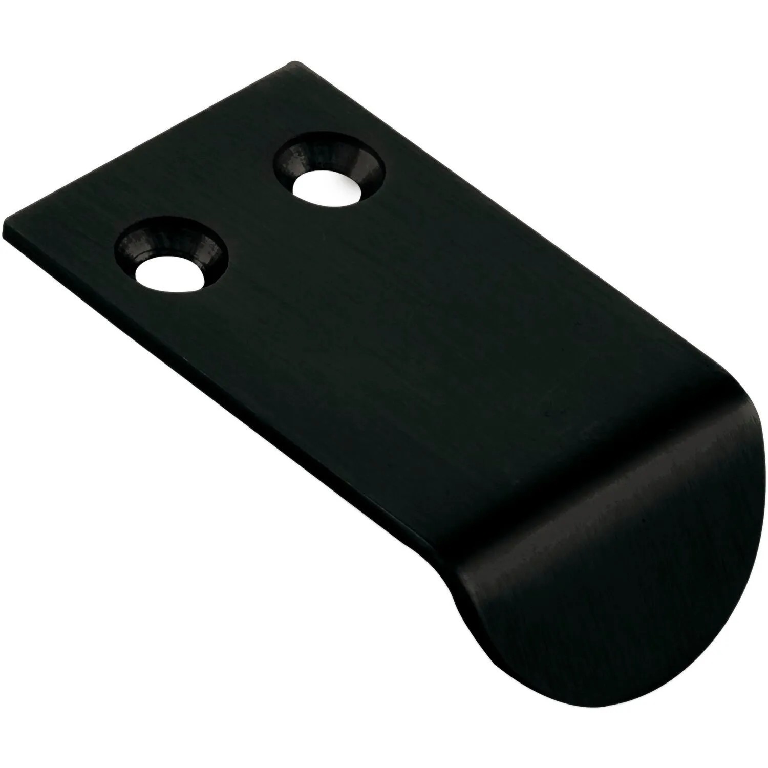 Technik Team Schubladengriff Xica Lochabstand 12 mm Breite 28 mm Edelstahl Schwarz Matt