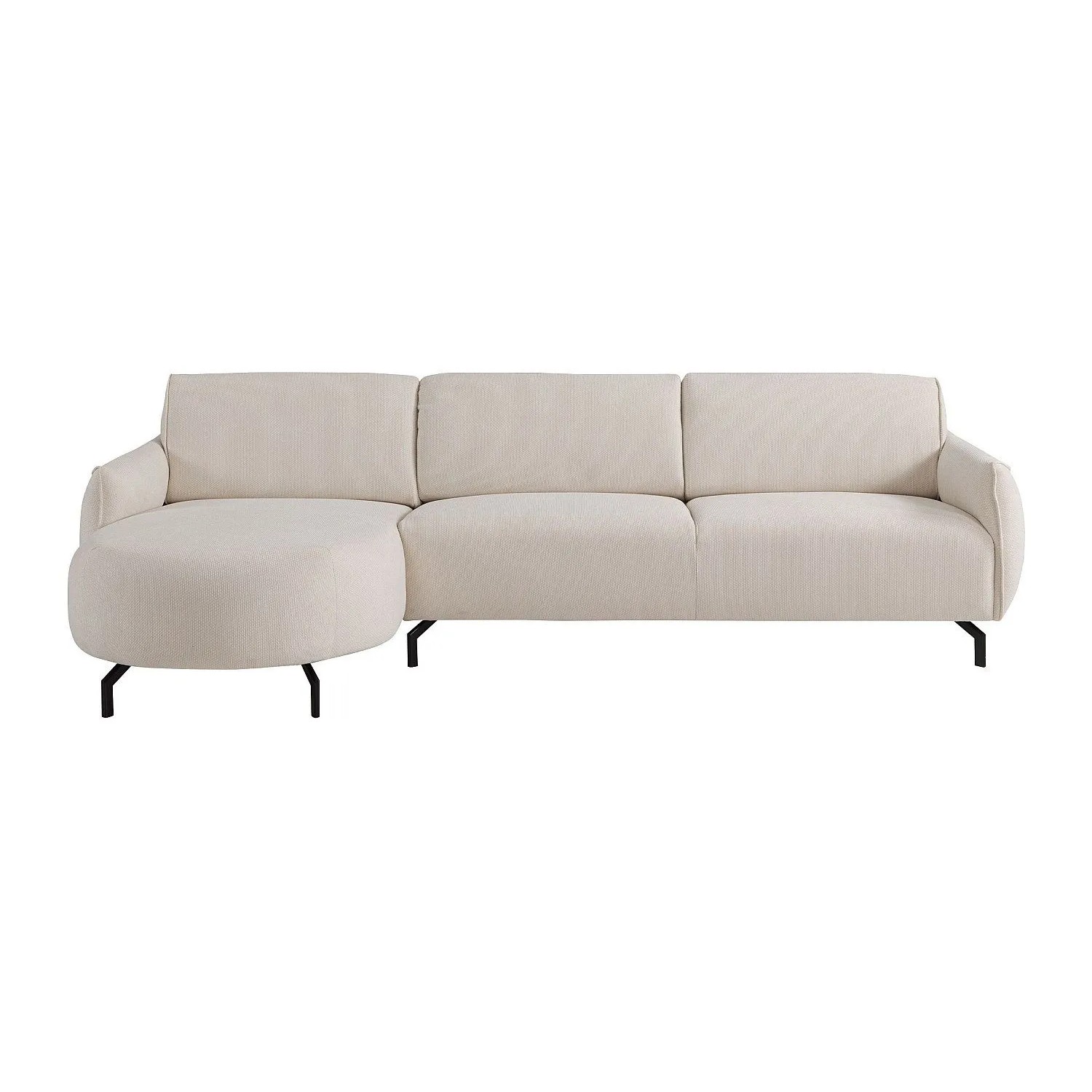 Vente-unique Sofa Ohne Schlafmöglichkeit Feriona Beige 295 cm