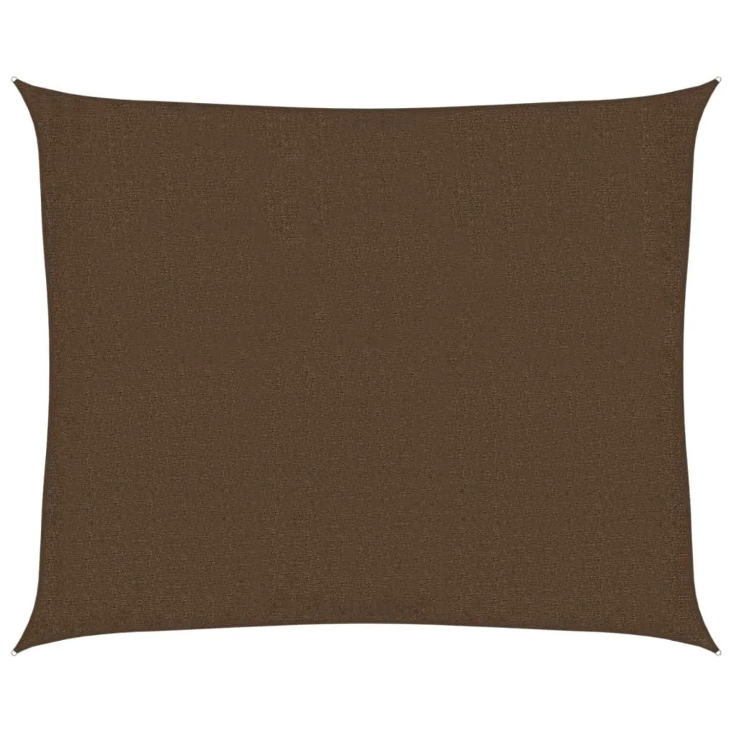 Furnicato Sonnensegel 160 G m² Braun 25x3 M Hdpe