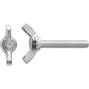 Flügelschraube Verzinkt M8 x 40 mm 2 Stück