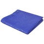 Zwei blaue furnicato Poolabdeckungen, rechteckig, 540x270 cm, aus PE (90 g/m²).