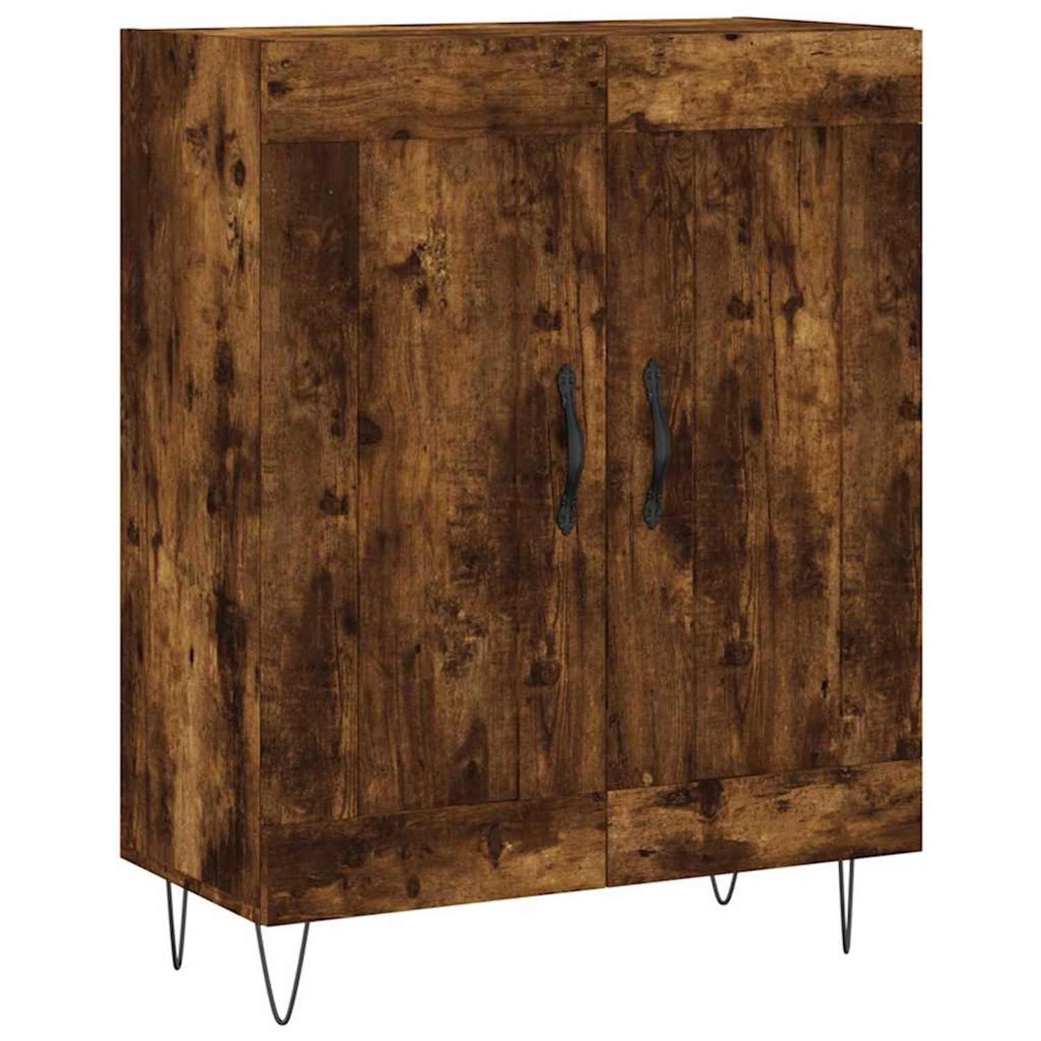 vidaXL Sideboard Räuchereiche 69,5x34x90 cm Holzwerkstoff 830193 günstig online kaufen