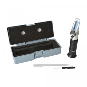 Ich-Zapfe Refraktometer 0-32% Brix 1,000-1,130 Spezifisches Gewicht Mit Atc
