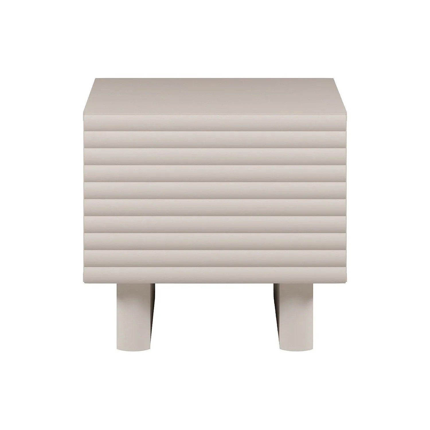 Vente-unique Nachttisch Ludima Beige 50 cm