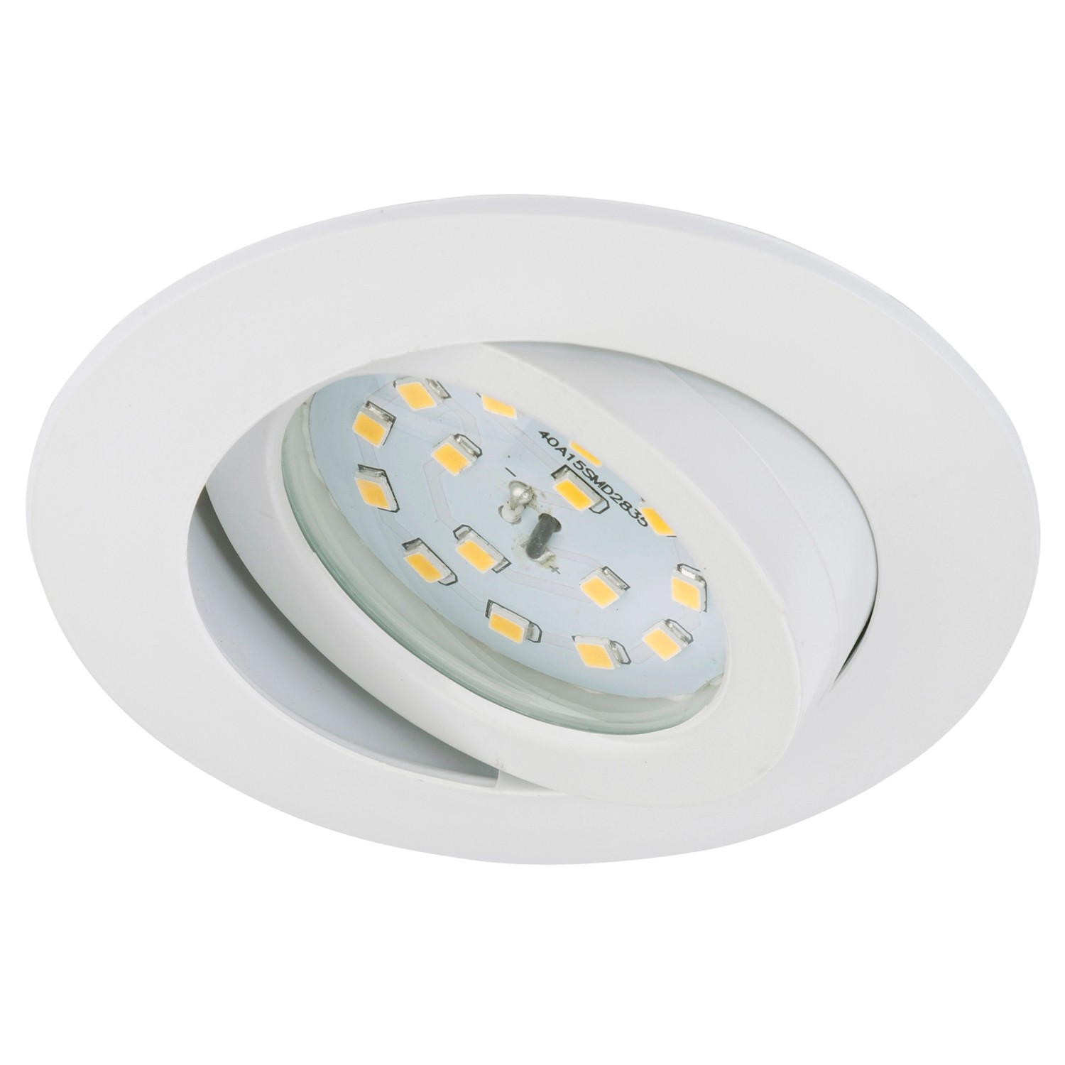 Briloner LED-Einbauleuchte 1er-Set dimmbar, schwenkbar Weiß