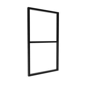 HEVVA Gestell Doppel-Waschtisch NECKAR 45 cm Tief 1 Halter Schwarz