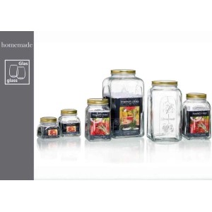 Ritzenhoff & Breker Homemade Einmachgläser, 6er Set, verschiedene Größen.
