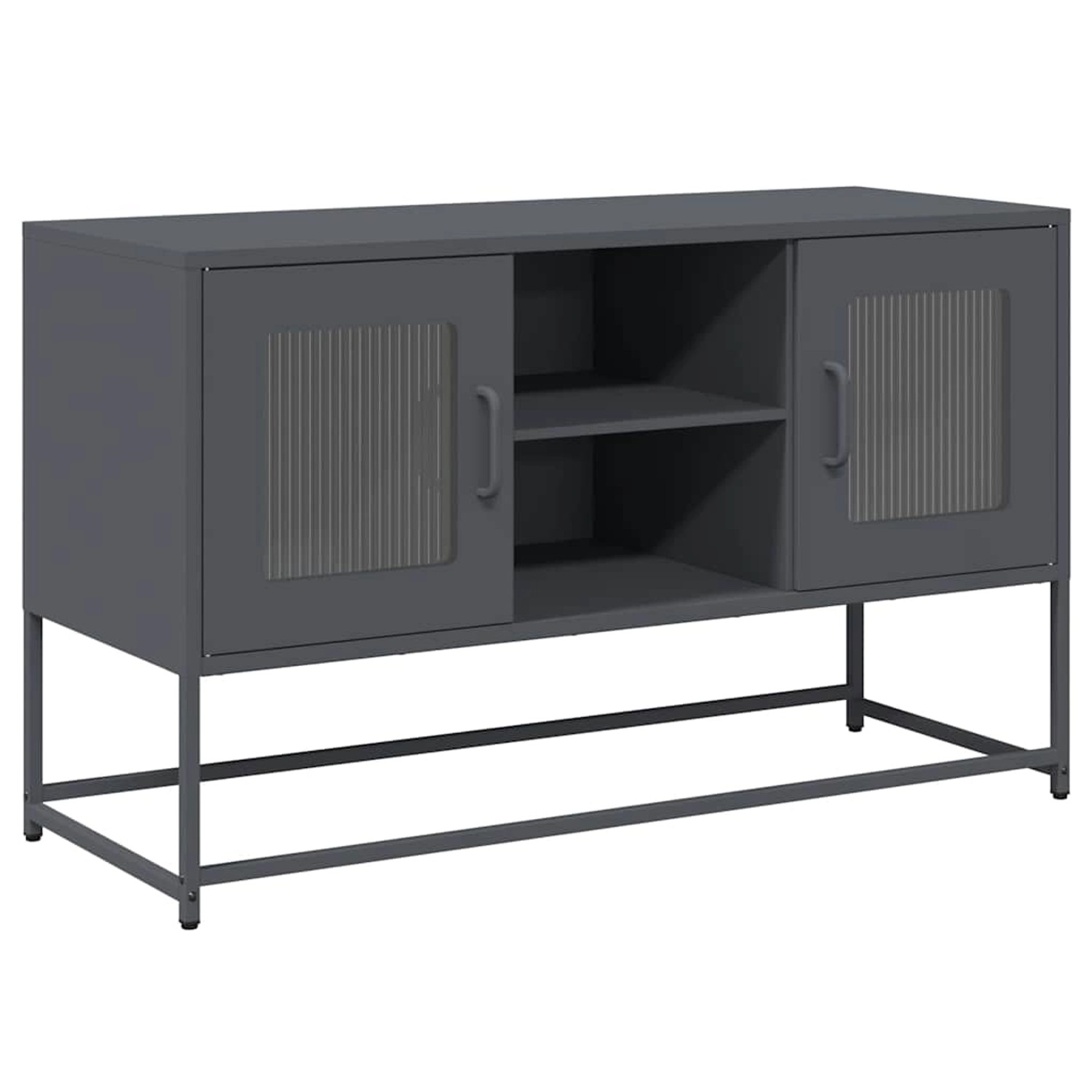 vidaXL TV-Schrank Anthrazit 100,5x39x60,5 cm Stahl 853382 günstig online kaufen