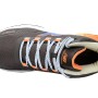 New Balance Cremorne Mid S3L Sicherheitsstiefel in Schoko-Orange, Größe 40, mit Schnürung.