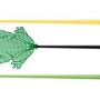 Fackelmann Fliegenklatsche mit Frosch-Motiv, 47 cm, verschiedene Farben.