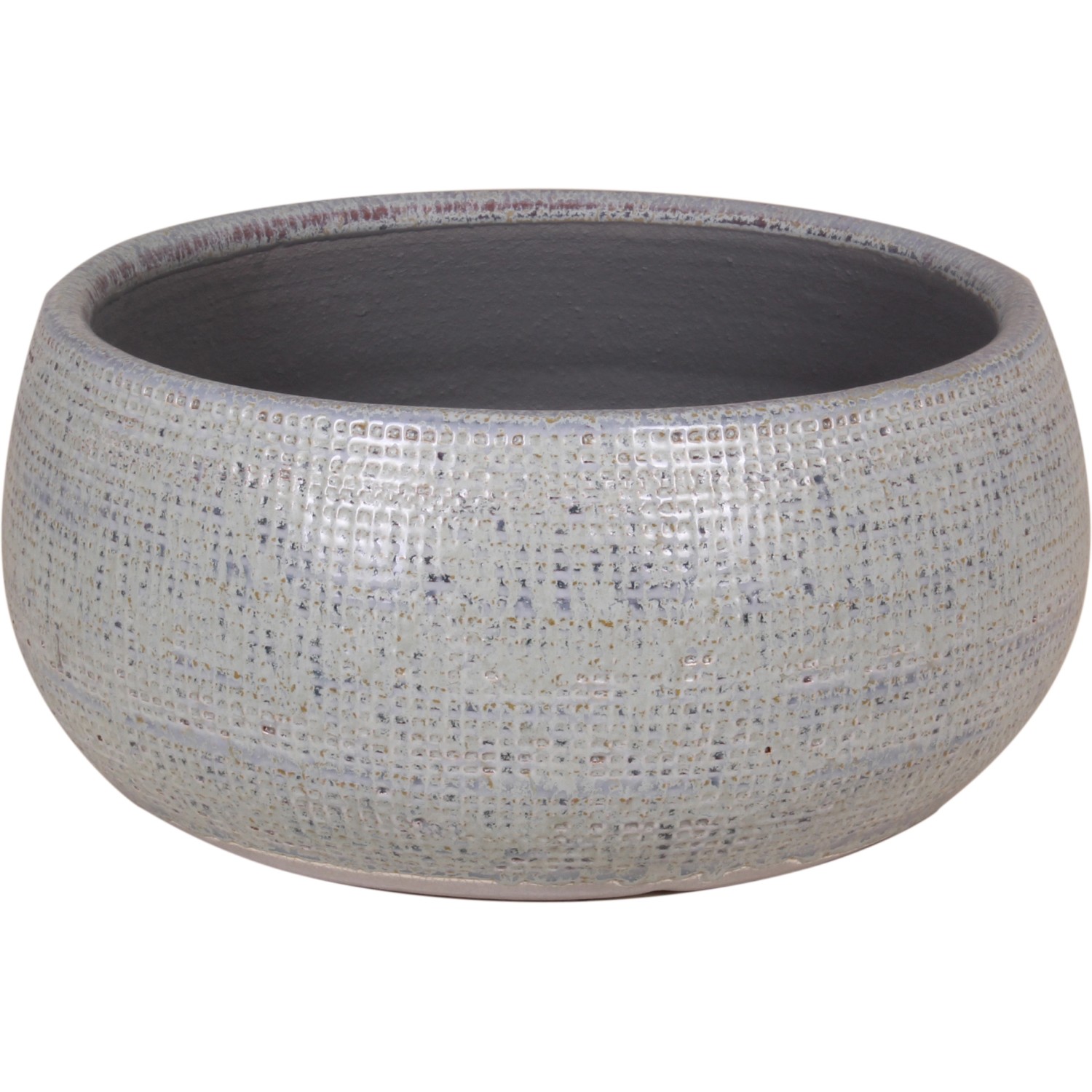 Keramik-Schale Roleto Ø 24 cm x 11 cm Türkis