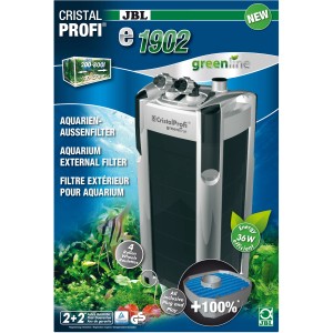 JBL CristalProfi e1902 greenline Außenfilter für Aquarien von 200-800 Liter.
