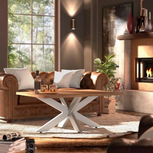 SOTECH SPIDER Tischgestell 980 x 580 x 430 mm Echt Edelstahl Gebürstet