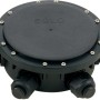 Schwarze Eglo Verkabelungsbox Connector Box mit 6 Anschlüssen für den Außenbereich.