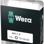 Wera Bit-Box TX25, 10 Bits für Innen-TX-Plus Schrauben, 25 mm Länge.