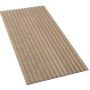 Akustikpaneel Eiche/Filz, braun/grau, 60x120cm, 2 Stk. Holzpaneel zur Wand- und Deckenverkleidung.