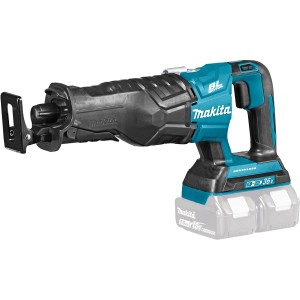 Makita DJR360ZK Akku-Reciprosäge (ohne Akku). Leistungsstarke Säbelsäge in Schwarz und Türkis.