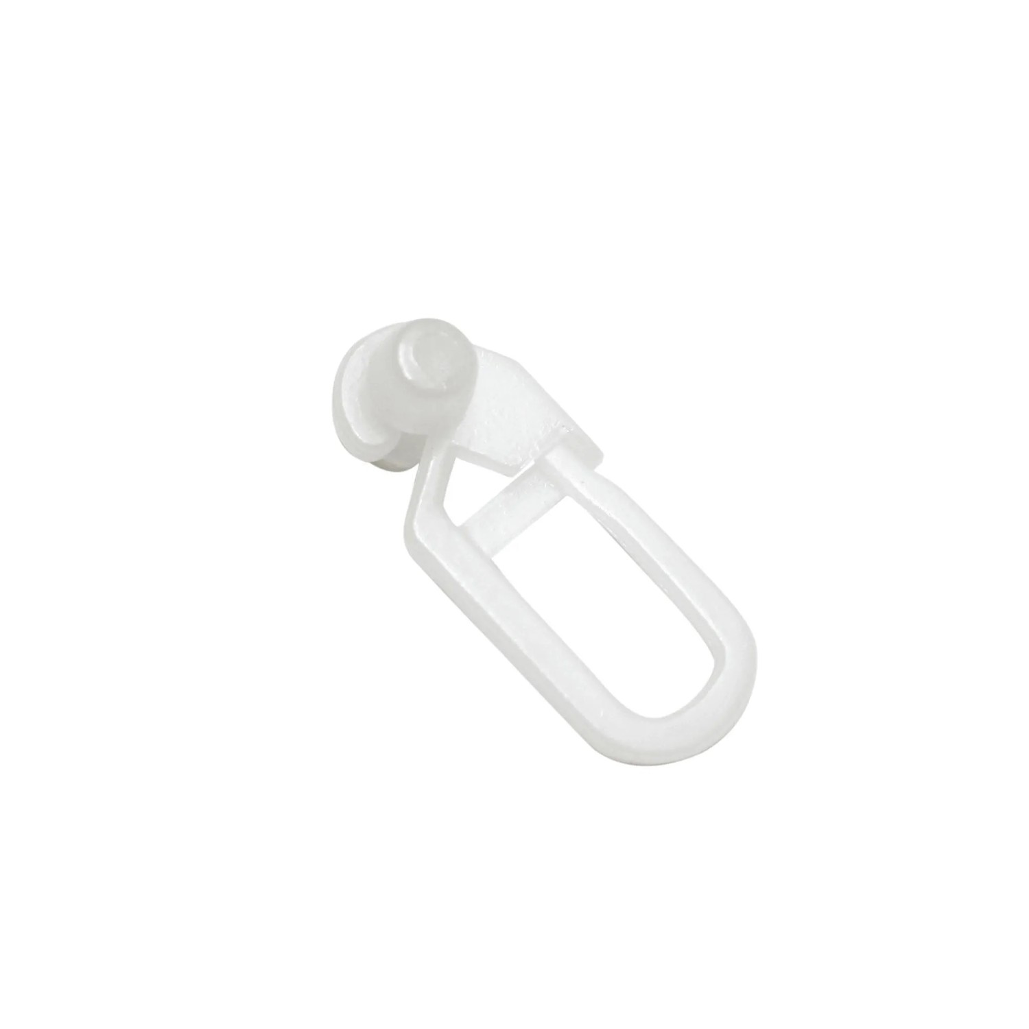 Gardinia Rollringe mit Faltenlegehaken für Thasos 20 Stück Weiß