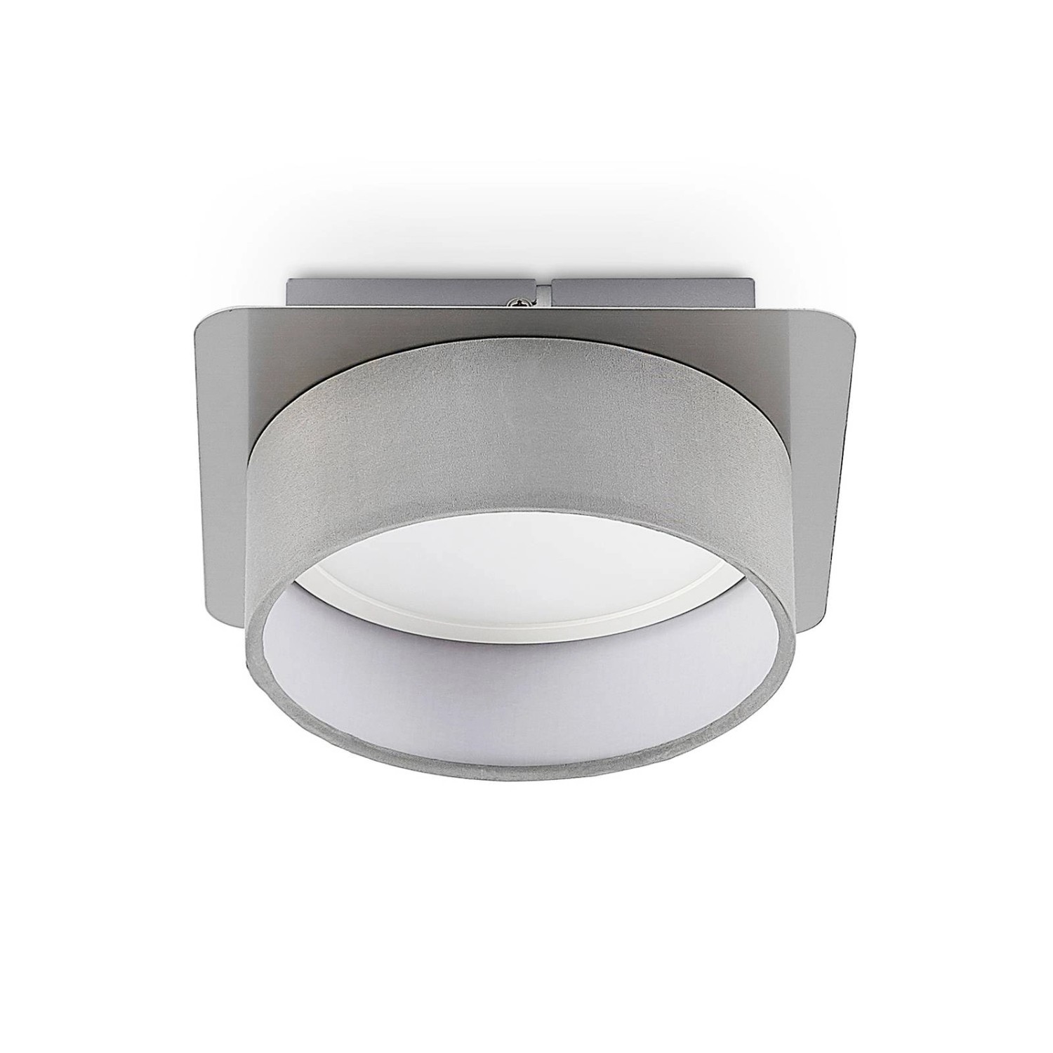 Lindby Deckenlampe Aviola 9950962 Modern in Alu aus Metall 1-flammig GX53 Wohnzimmerleuchte